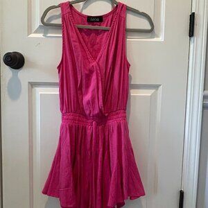 Fab'rik Hot Pink Romper - Size Small